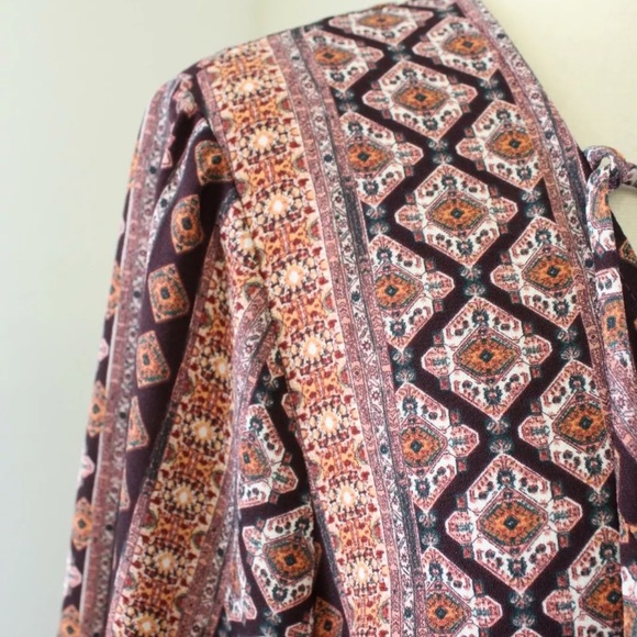 Show Me Your Mumu Lightning Bird Lace Up Tunic - Picture 5 of 8